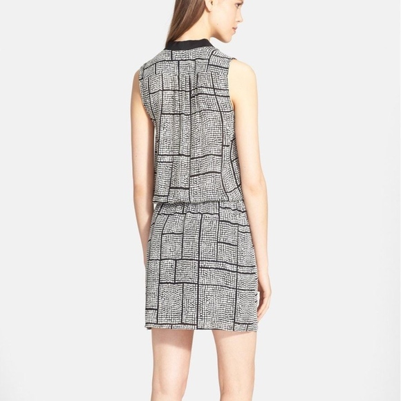 NEW Vince Dot Print Waist Dress - Picture 2 of 3